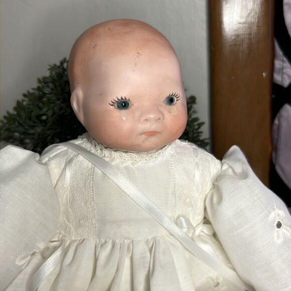 1982 10” Copr by Grace S Putnam Bisque Head Doll With Outfit Made In Germany - Picture 9 of 16